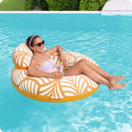 Ujumisrõngas seljatoega Bestway 43643, 117 cm, PVC