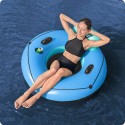 Ujumisrõngas Bestway Rider 106 cm, seljatoe ja võrkpõhjaga
