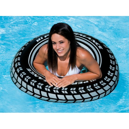 Ujumisrõngas rehvimuster, 91 cm, INTEX 59252