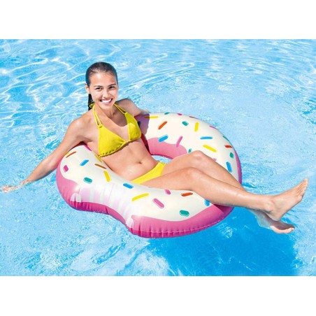 Sõõriku ujumisrõngas, INTEX, 94 cm, PVC, läbipaistev