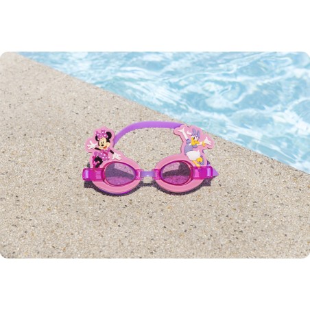 Laste ujumisprillid Minnie, roosa, UV-kindel