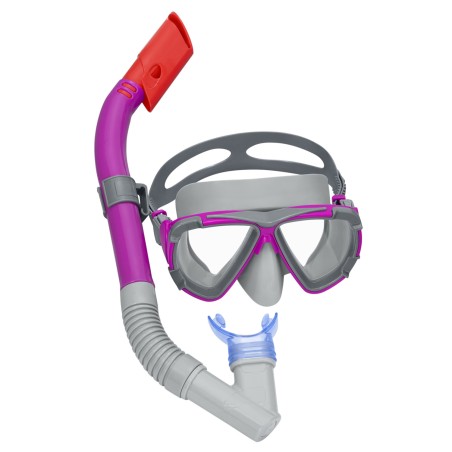 Sukeldumiskomplekt Bestway 24029, lilla, mask ja snorkel