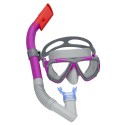 Sukeldumiskomplekt Bestway 24029, lilla, mask ja snorkel