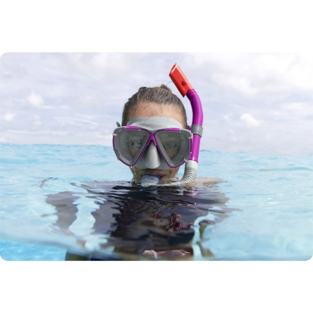 Sukeldumiskomplekt Bestway 24029, lilla, mask ja snorkel