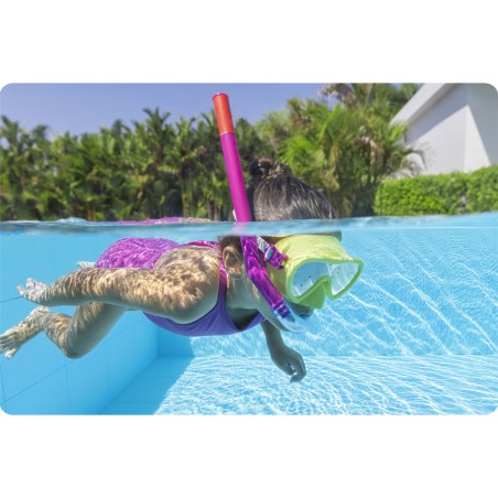 Sukeldumiskomplekt Bestway 24036, tuub ja mask, kollane