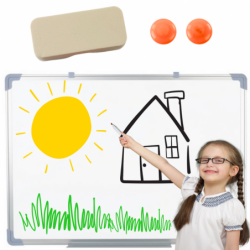 Magnetic Dry Erase Board Sponge 2 magnetit 45x60cm