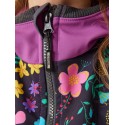 Laste softshell mantel fliisvoodriga Street, lilla / lilled