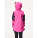 Laste softshell mantel fliisvoodriga Street, fuksia / lilled