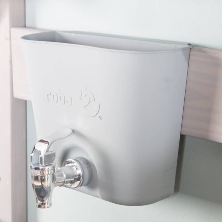 Rippuv mudaköök aksessuaaridega - FSC sertifitseeritud puit - hall laseriga töödeldud