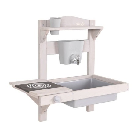 Rippuv mudaköök aksessuaaridega - FSC sertifitseeritud puit - hall laseriga töödeldud