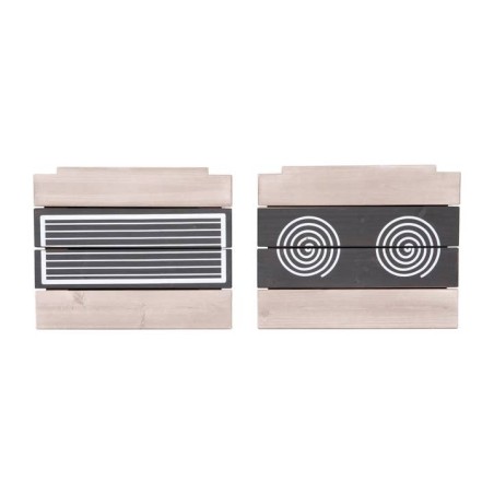 Mängu- ja mudaköök seina külge - FSC sertifitseeritud puit - hall laseriga töödeldud