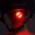 Laste jalgrattakiiver Trike Fix, reguleeritav LED, sinine, S 48-54 cm