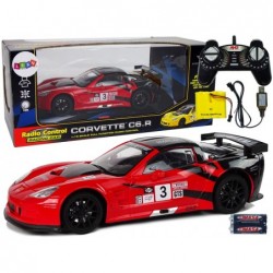 Võidusõidusportauto R/C 1:18 Corvette C6.R...
