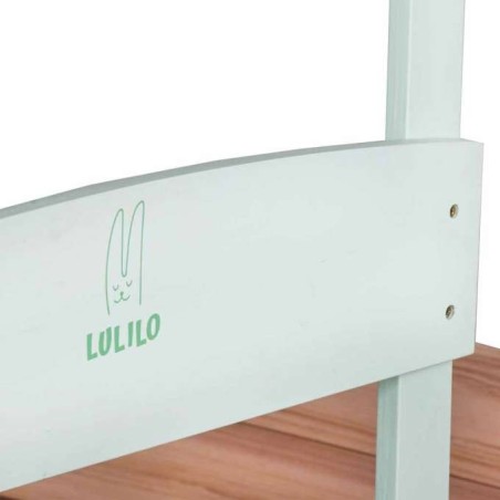 Puidust kaanega liivakast 360° pöörlev varikatus lukustatav pink 120x120cm