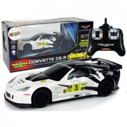 Sportauto R/C 1:24 Corvette C6.R valged 2,4 G...