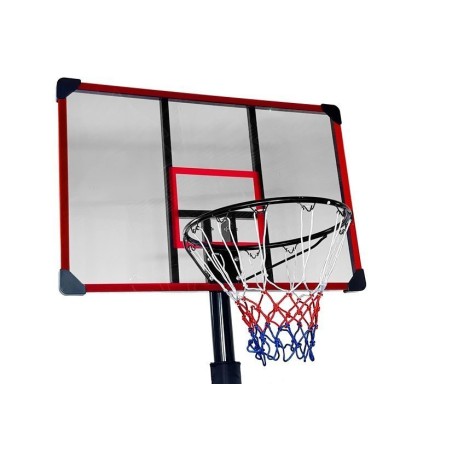 Korvpallikorv, mobiilne reguleeritava kõrgusega alus, 225-305 cm