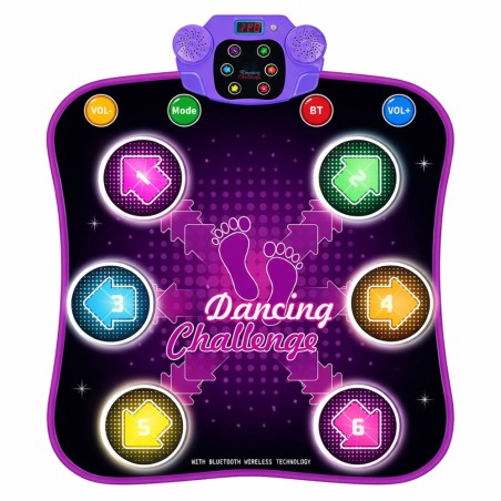 Bluetooth LED-muusika väljakutse interaktiivne tantsumatt 5 mängurežiimiga