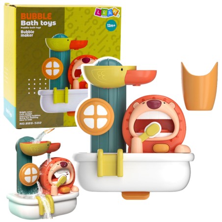 Vannimänguasi vahumasin Lion Duck