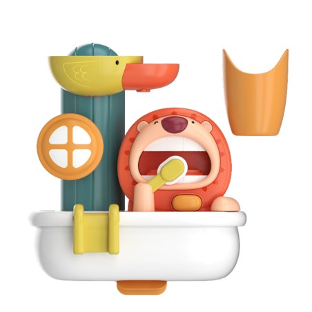 Vannimänguasi vahumasin Lion Duck