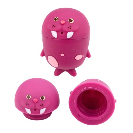 Harivad vannimänguasjad Sensoorsed Kummist Figuurid Pastell 6 tk.