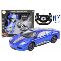 RC kaugjuhtimispult Auto 1:16 Tuled sinised