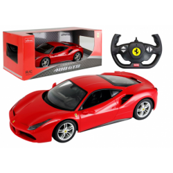 Rastar puldiga auto 1:14 Ferrari 488 GTB Red