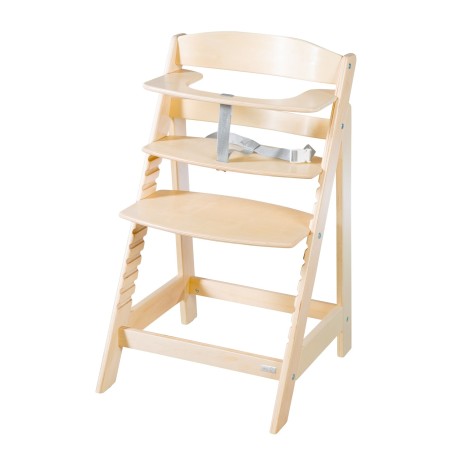 Söögitool "Born Up" 2in1 komplekt "hallikas tepitud" värvi, söögitool lamamisfunktsiooniga