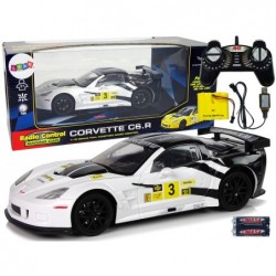 Võidusõidusportauto R/C 1:18 Corvette C6.R...