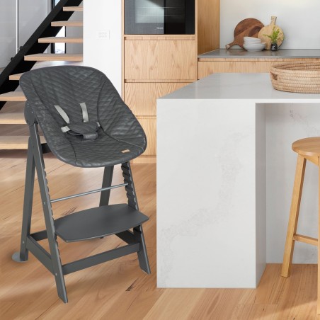 Söögitool "Born Up" 2in1 komplekt antratsiithallis värvitoonis, lamamisosaga