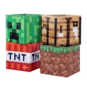 Lugemispink lastetoa riiul Minecraft padja ja hoiukastidega