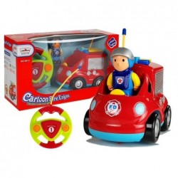 Baby R/C tuletõrjeauto kaugjuhtimispuldiga...