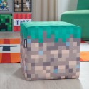 Kaheosaline tubade komplekt Minecraft - Polsterdatud Istmega - Rohi / TNT