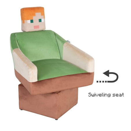 Pöördtool tugitool lastele Minecraft Disain Alex - Käetugi ja Peatoed - Mitmevärviline