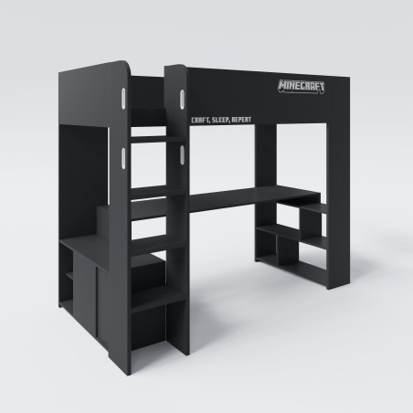 Narivoodi Minecraft - Mängurivoodi 90 x 200 cm