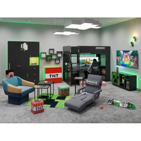 Narivoodi Minecraft - Mängurivoodi 90 x 200 cm