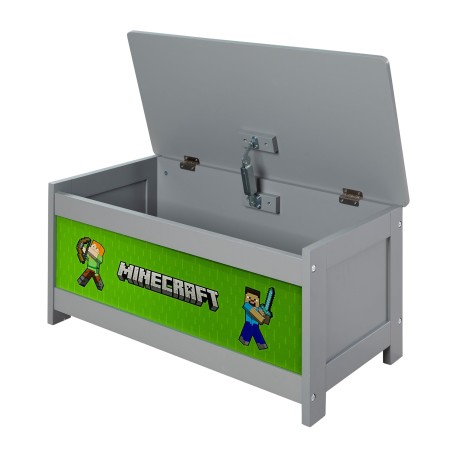 Mänguasjakast Minecraft kaanega – Kokkupandav iste – Hall / Roheline