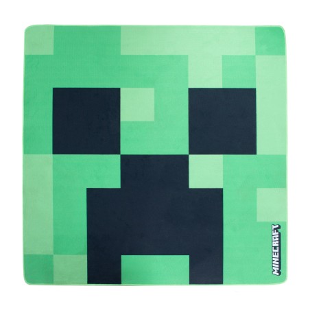 Vaip Minecraft Creeper - 120 x 120 cm - Roheline / Must
