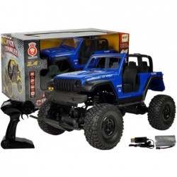 Punane kaugjuhitav Jeep maastikuauto 2.4G
