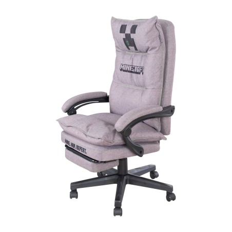 Polsterdatud Mänguritool Minecraft - Kõrgus Reguleeritav - Kiikmehhanism