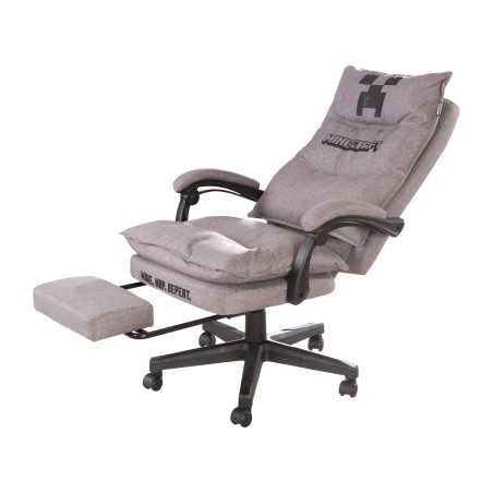 Polsterdatud Mänguritool Minecraft - Kõrgus Reguleeritav - Kiikmehhanism