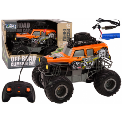 Off-Road RC kaugjuhtimispuldiga auto 1:16 Oranž
