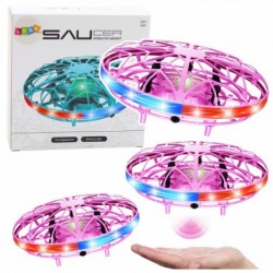 Käsitsi juhitavad UFO drooni LED-tuled roosad