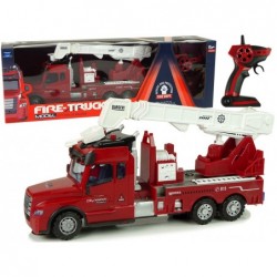 Tuletõrjeauto kaugjuhtimispuldiga 2.4G Tuled helid