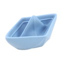 Vannimänguasjad kummipaatide komplekt, pastell, 3 tk