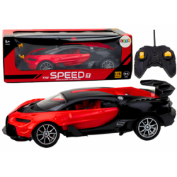 Kaugjuhitav sportauto punane 1:16 RC-auto