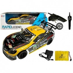 Sport raadio teel juhitav auto 2,4 GHz kollane