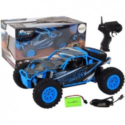 Kaugjuhitav maastikuauto R/C 1:24 sinine