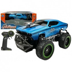 Kaugjuhitav auto Off-road R/C Blue High Wheels