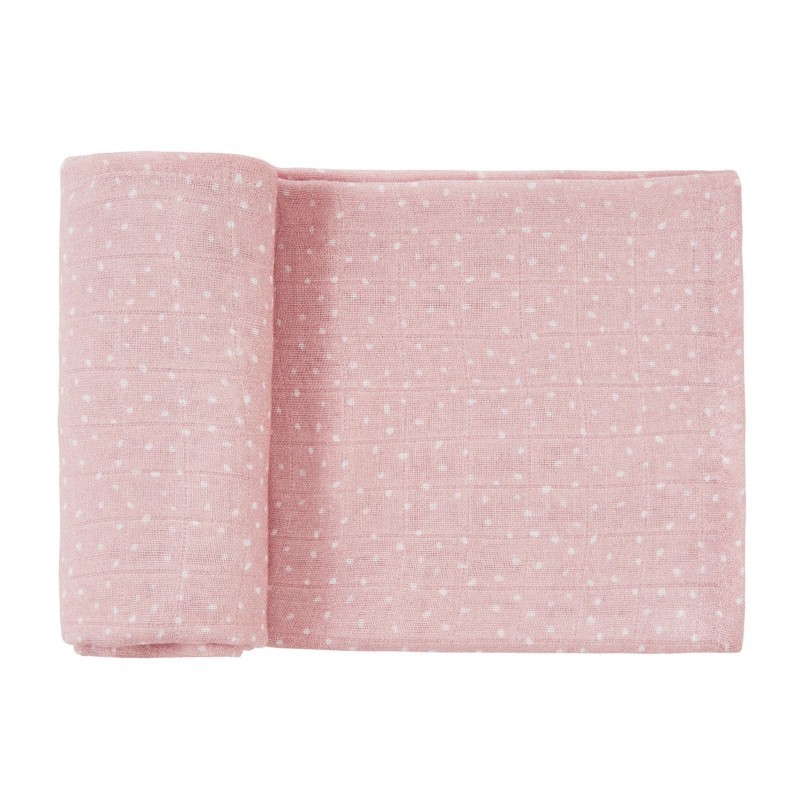 Bambus lapp 70x70 cm, stone pink