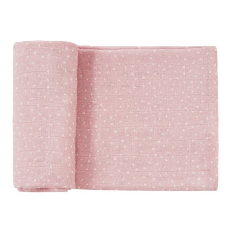 Bambus lapp 70x70 cm, stone pink